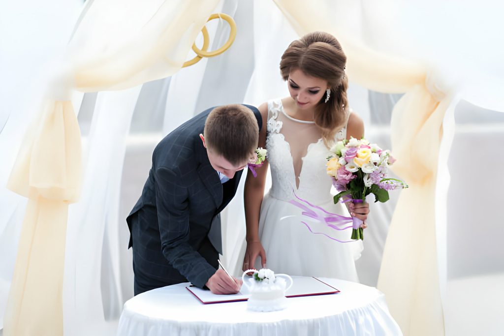 can you have a wedding ceremony without a marriage license in the usa